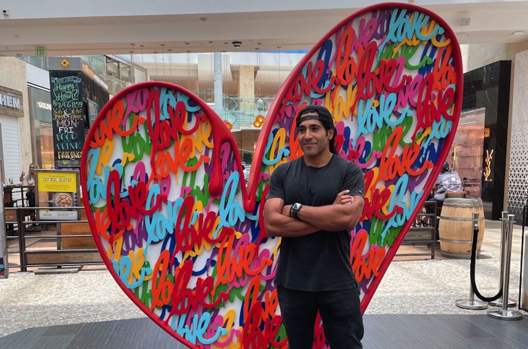 Ruben Rojas and Westfield Topanga Mall Celebrate A “Summer of Love